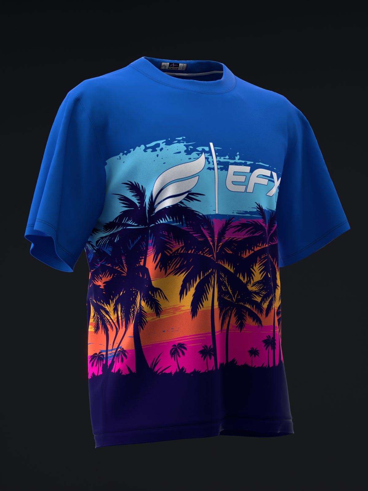VIBRANT PALMS - BOWLING JERSEY