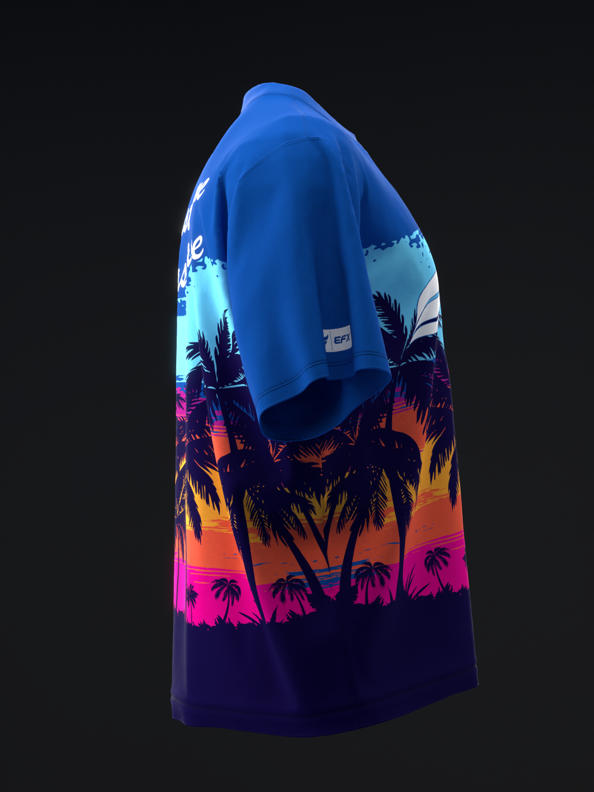 VIBRANT PALMS - BOWLING JERSEY