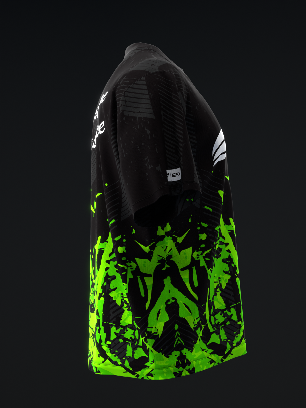 STRUNGE - NEON GREEN - BOWLING JERSEY