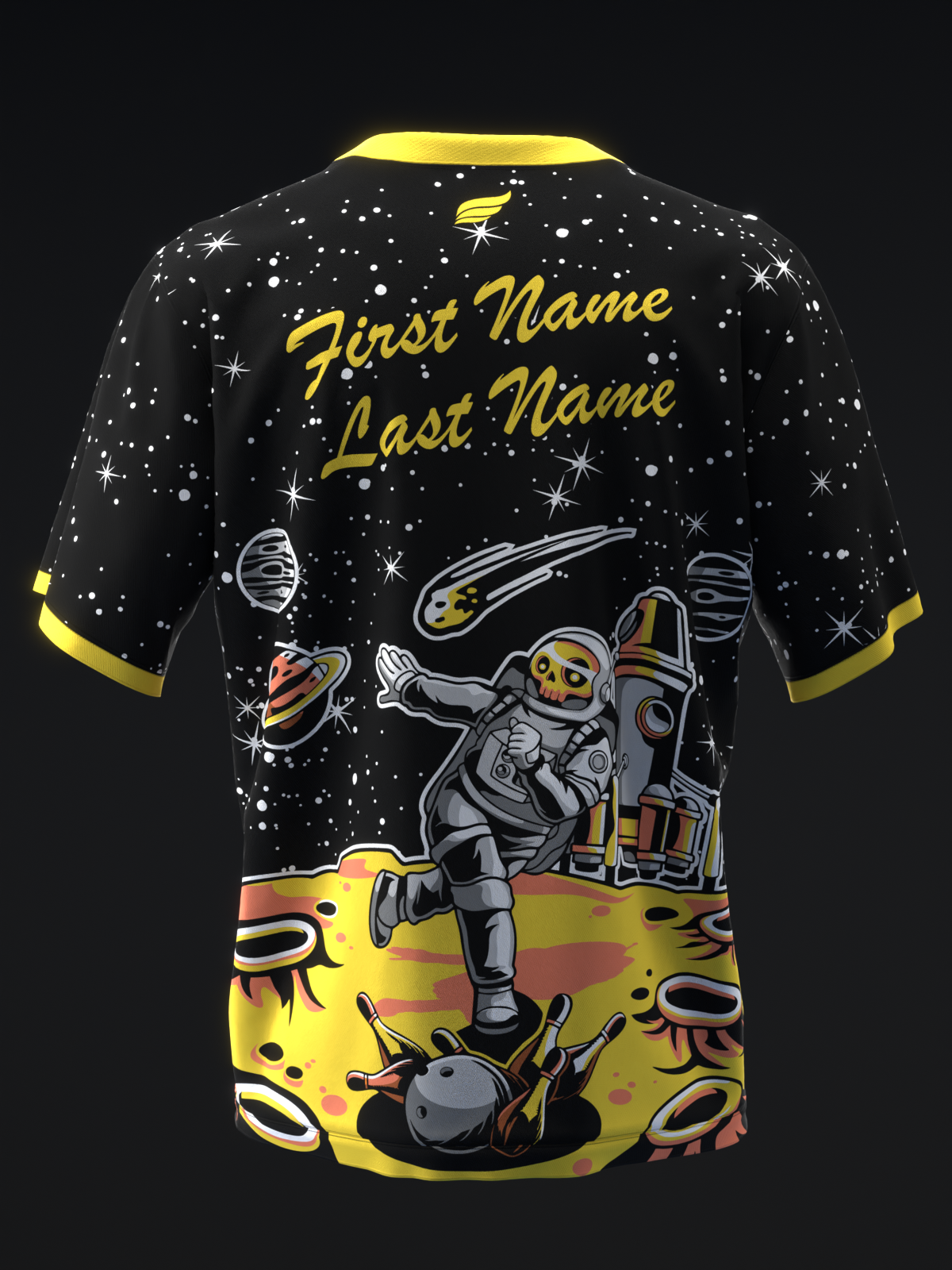 ASTRONAUT BOWLING - BOWLING JERSEY