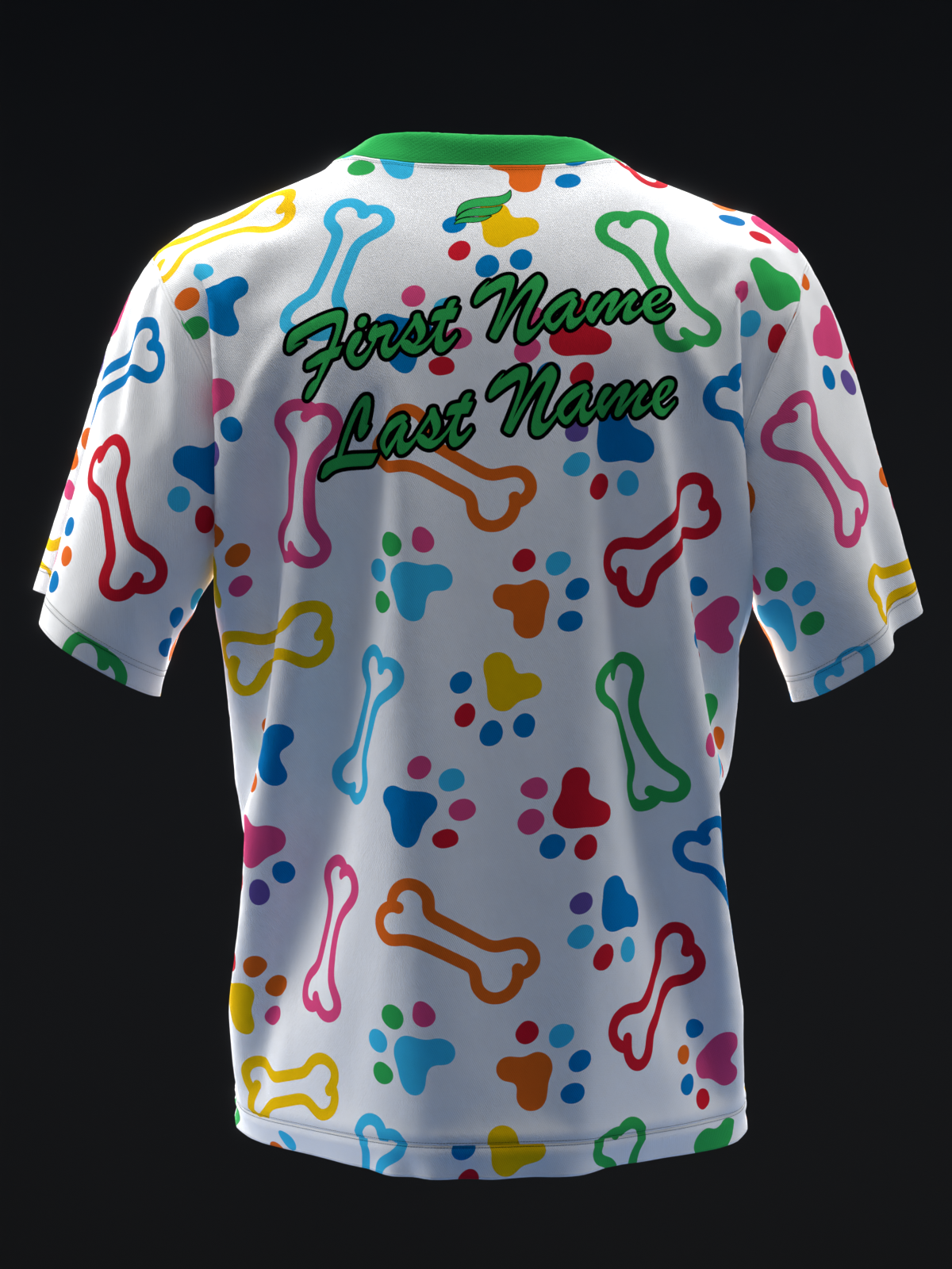COLORFUL DOGGOS - BOWLING JERSEY