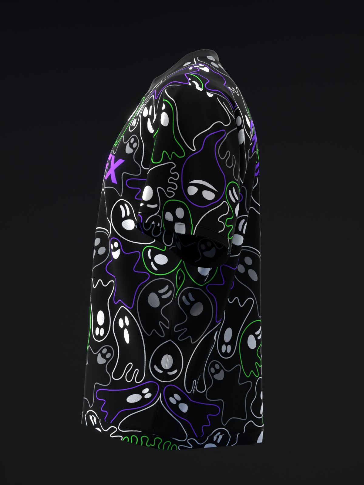 NEON GHOSTS - BOWLING JERSEY