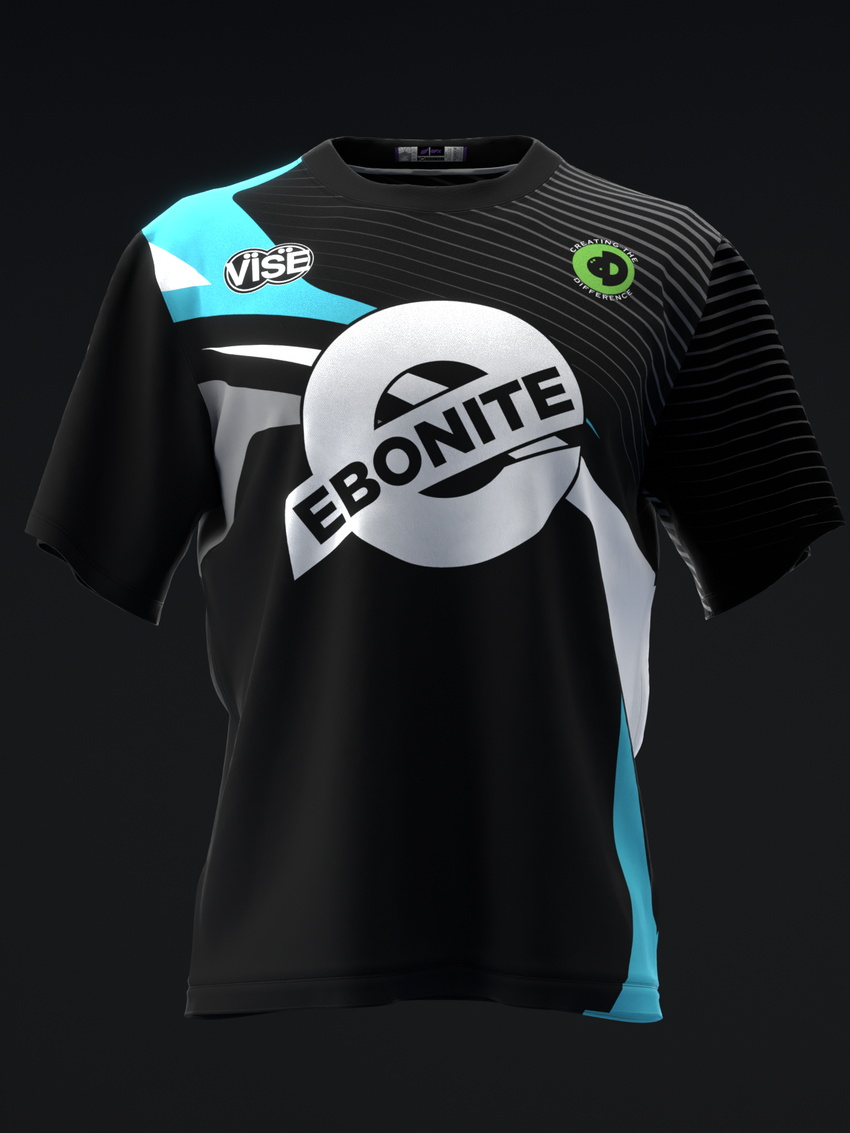 KIM BOLLEBY 2025 - ABSTRACT STRIPES - BTG - BOWLING JERSEY