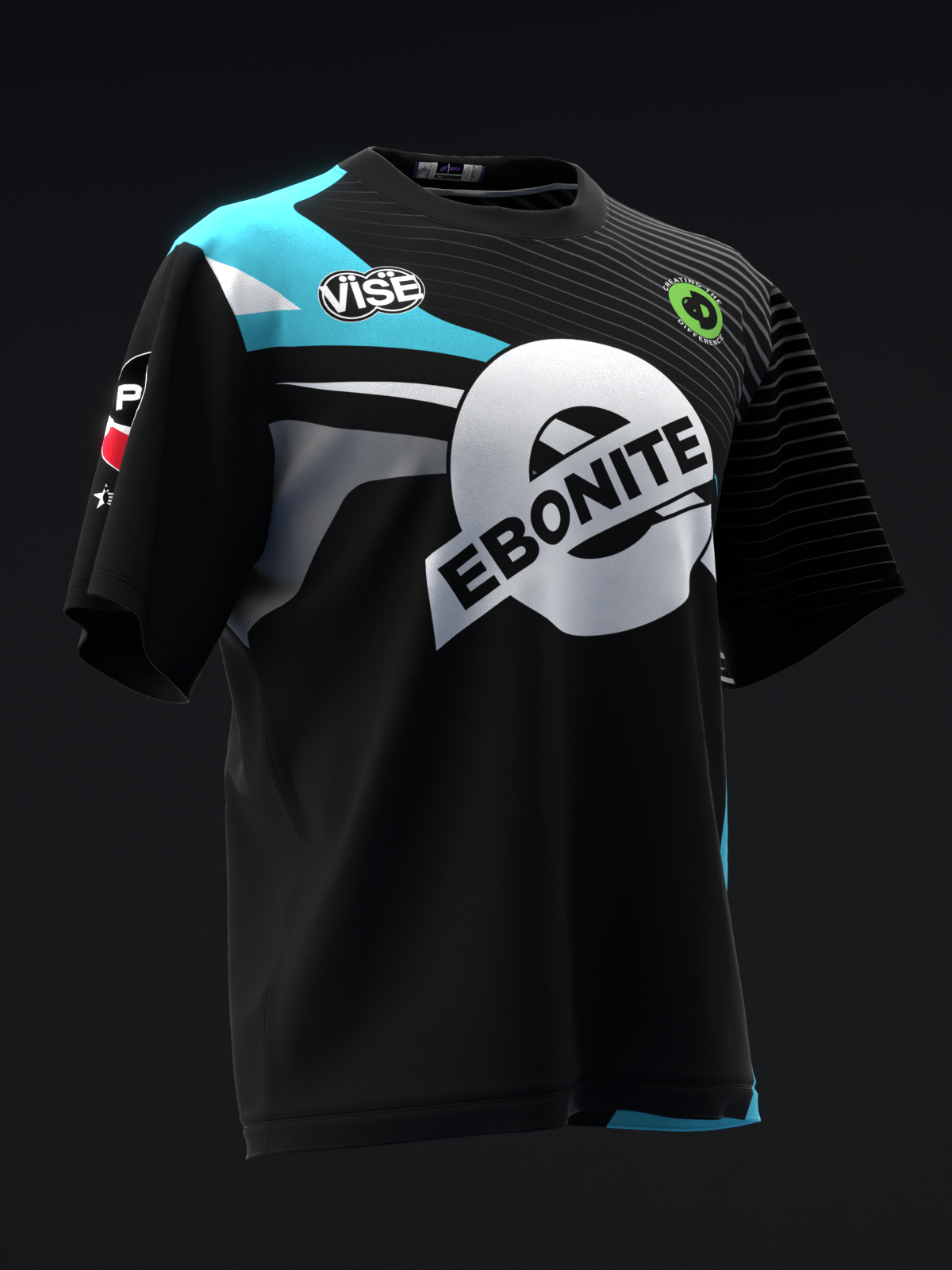 KIM BOLLEBY 2025 - ABSTRACT STRIPES - BTG - BOWLING JERSEY