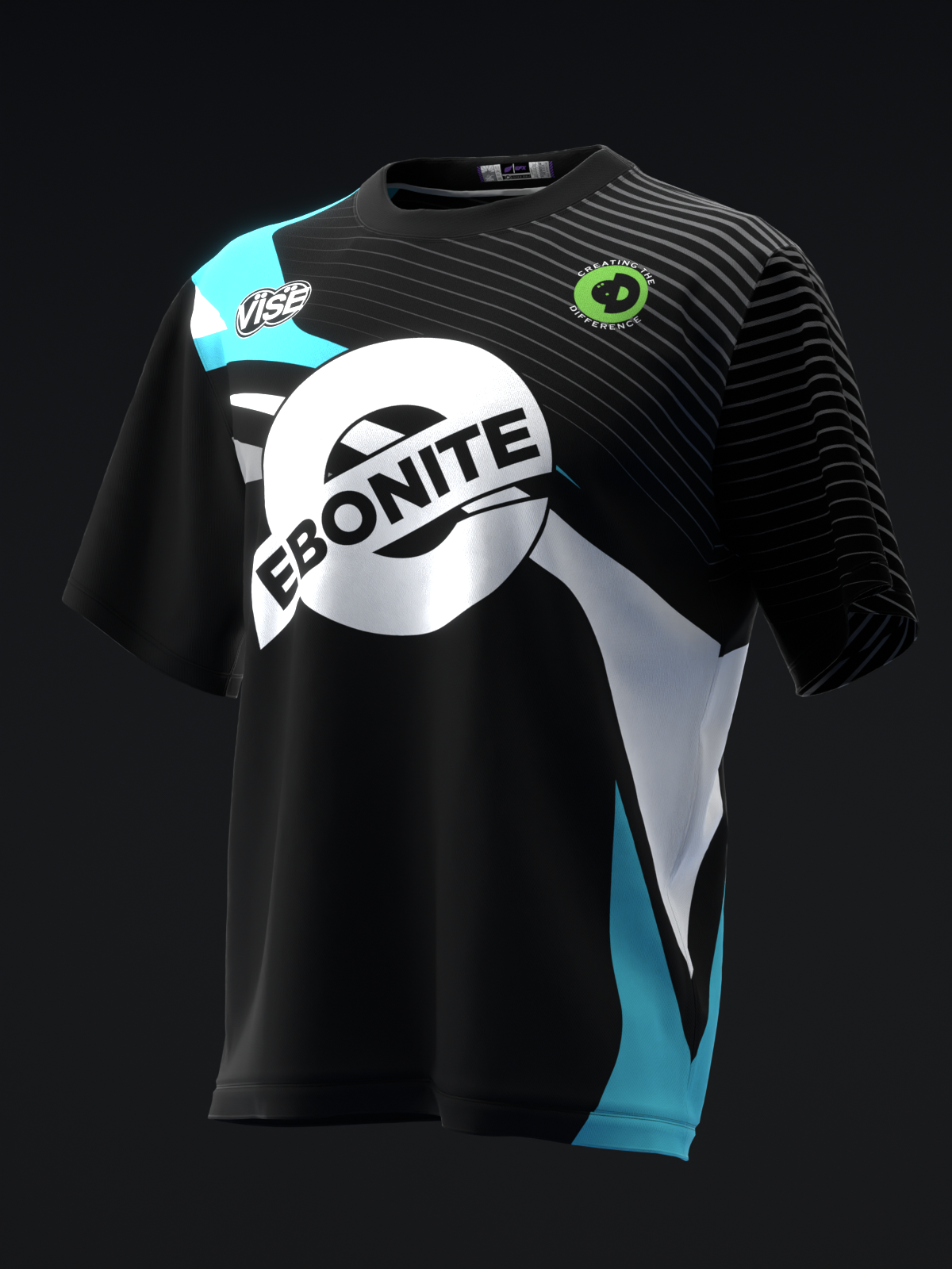 KIM BOLLEBY 2025 - ABSTRACT STRIPES - BTG - BOWLING JERSEY