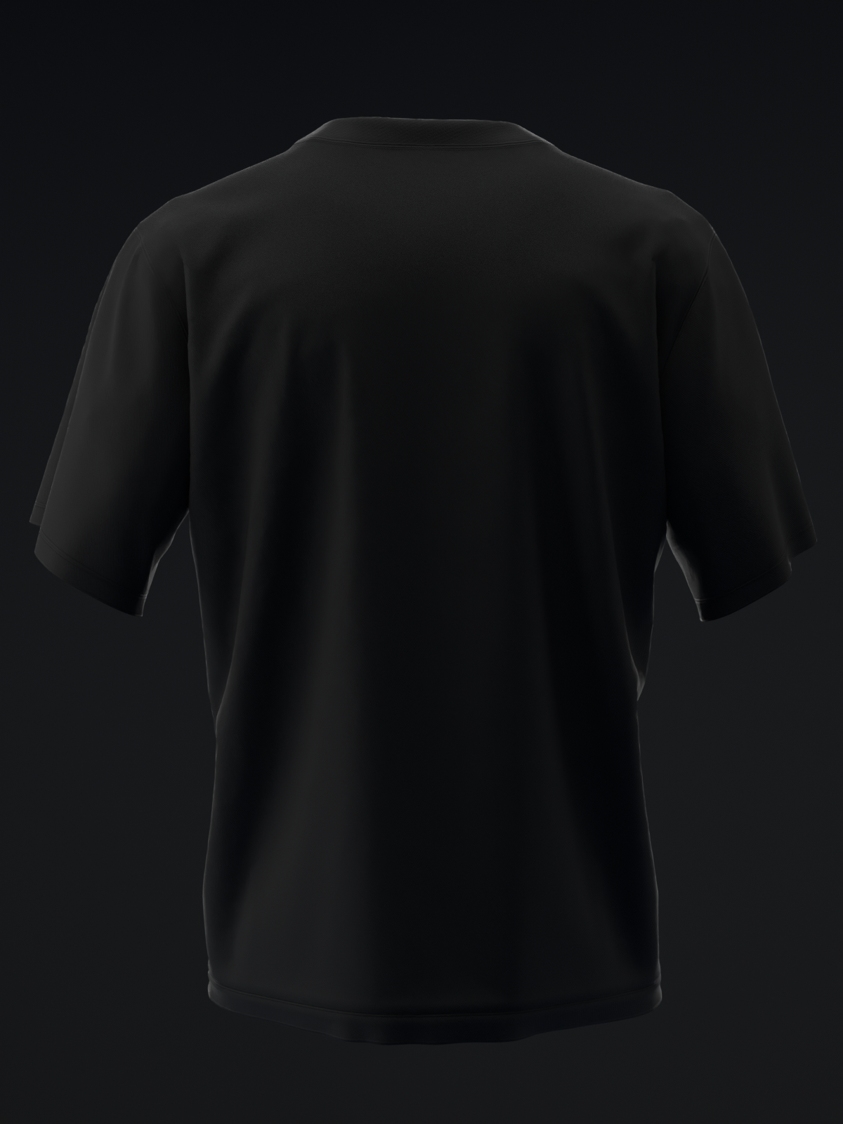 ATHLETIC - BLACK - BOWLING T-SHIRT