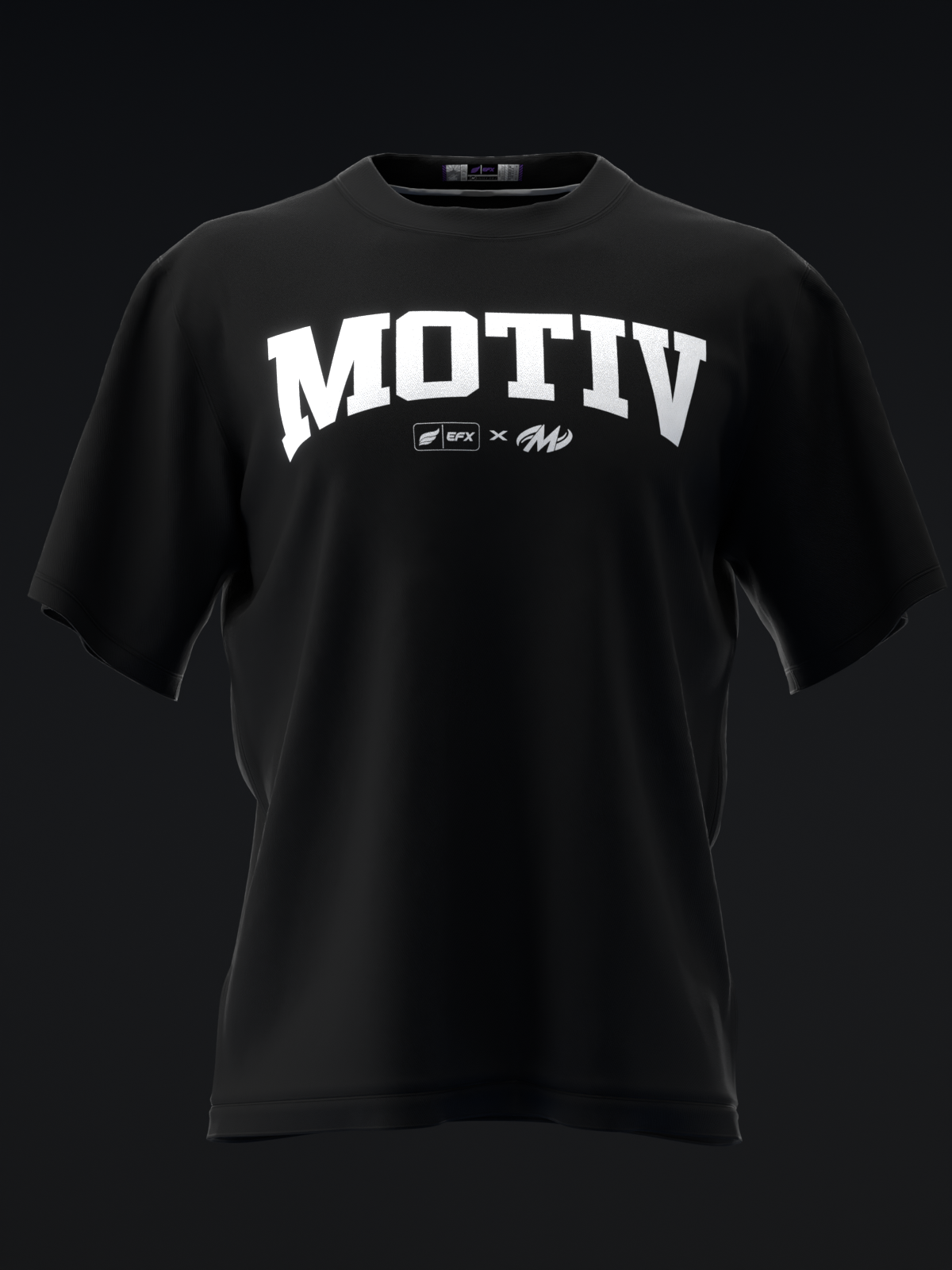ATHLETIC - BLACK - BOWLING T-SHIRT