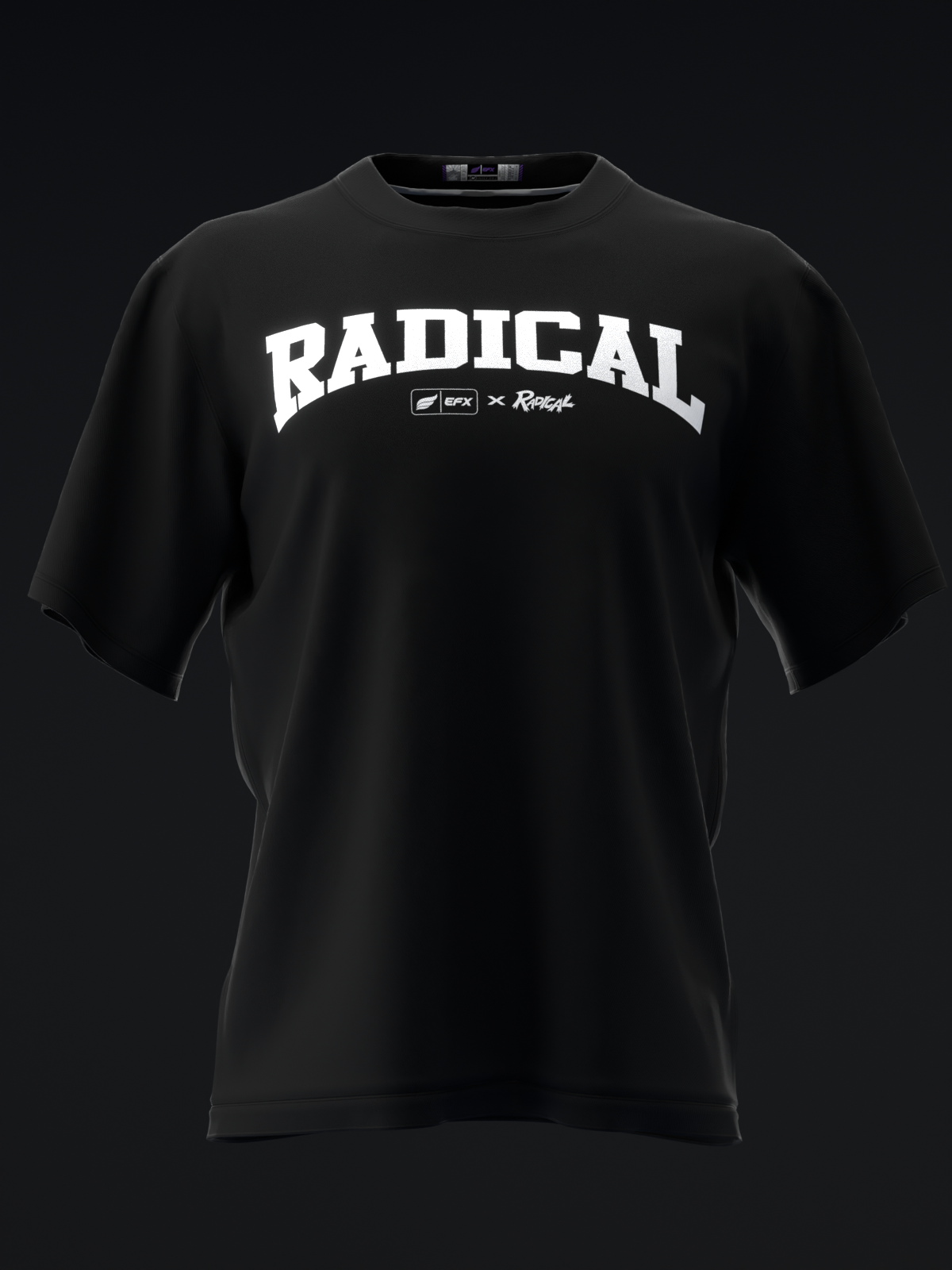 ATHLETIC - BLACK - BOWLING T-SHIRT