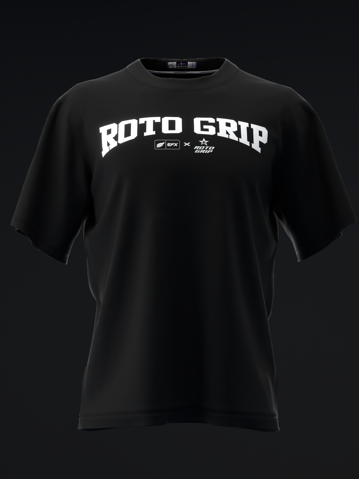 ATHLETIC - BLACK - BOWLING T-SHIRT