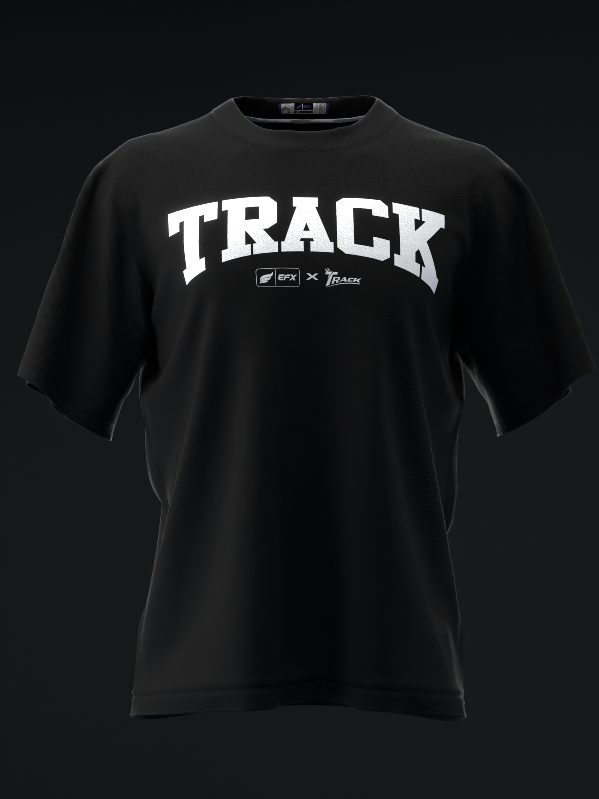 ATHLETIC - BLACK - BOWLING T-SHIRT