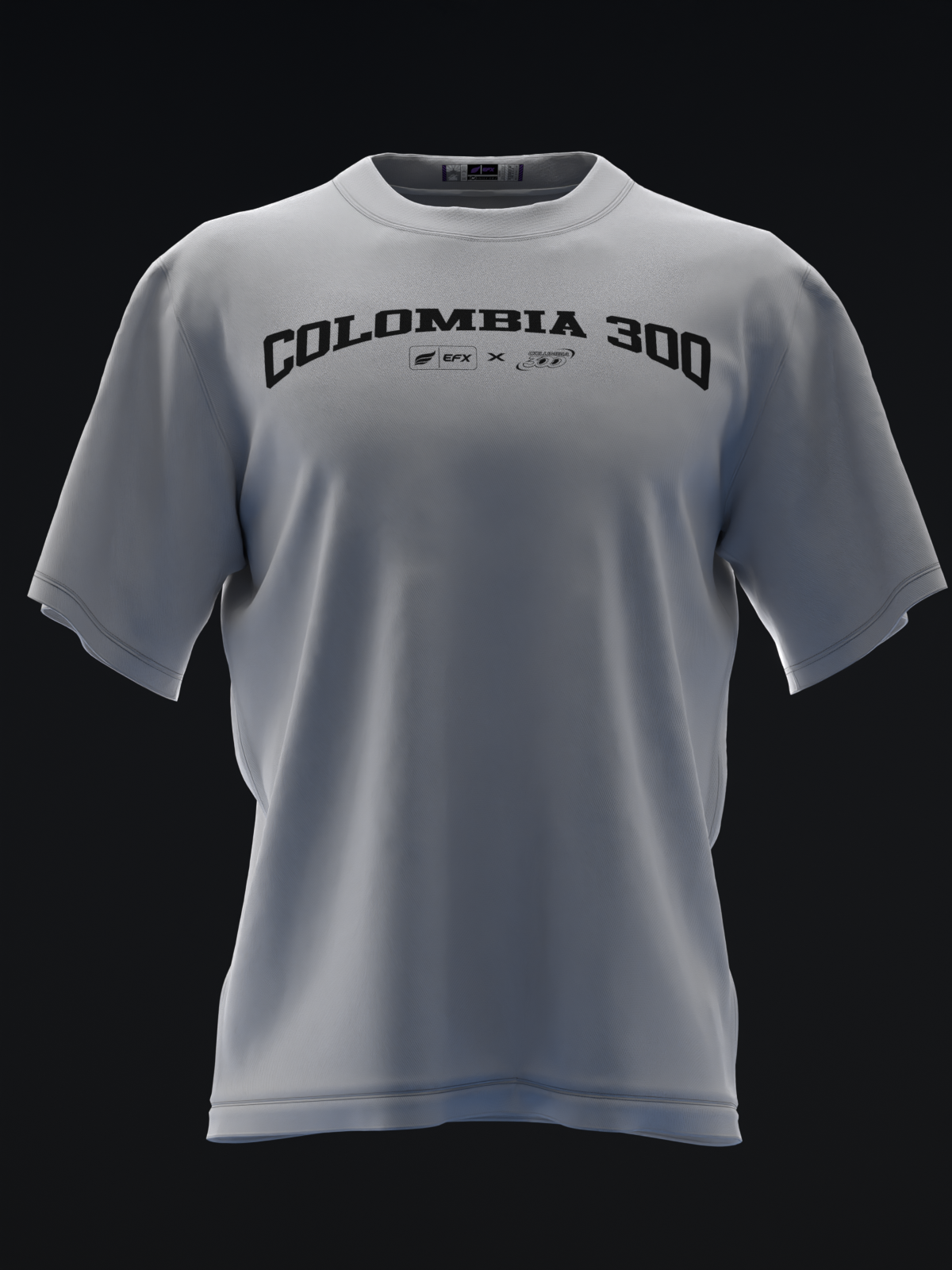 ATHLETIC - GRAY - BOWLING T-SHIRT