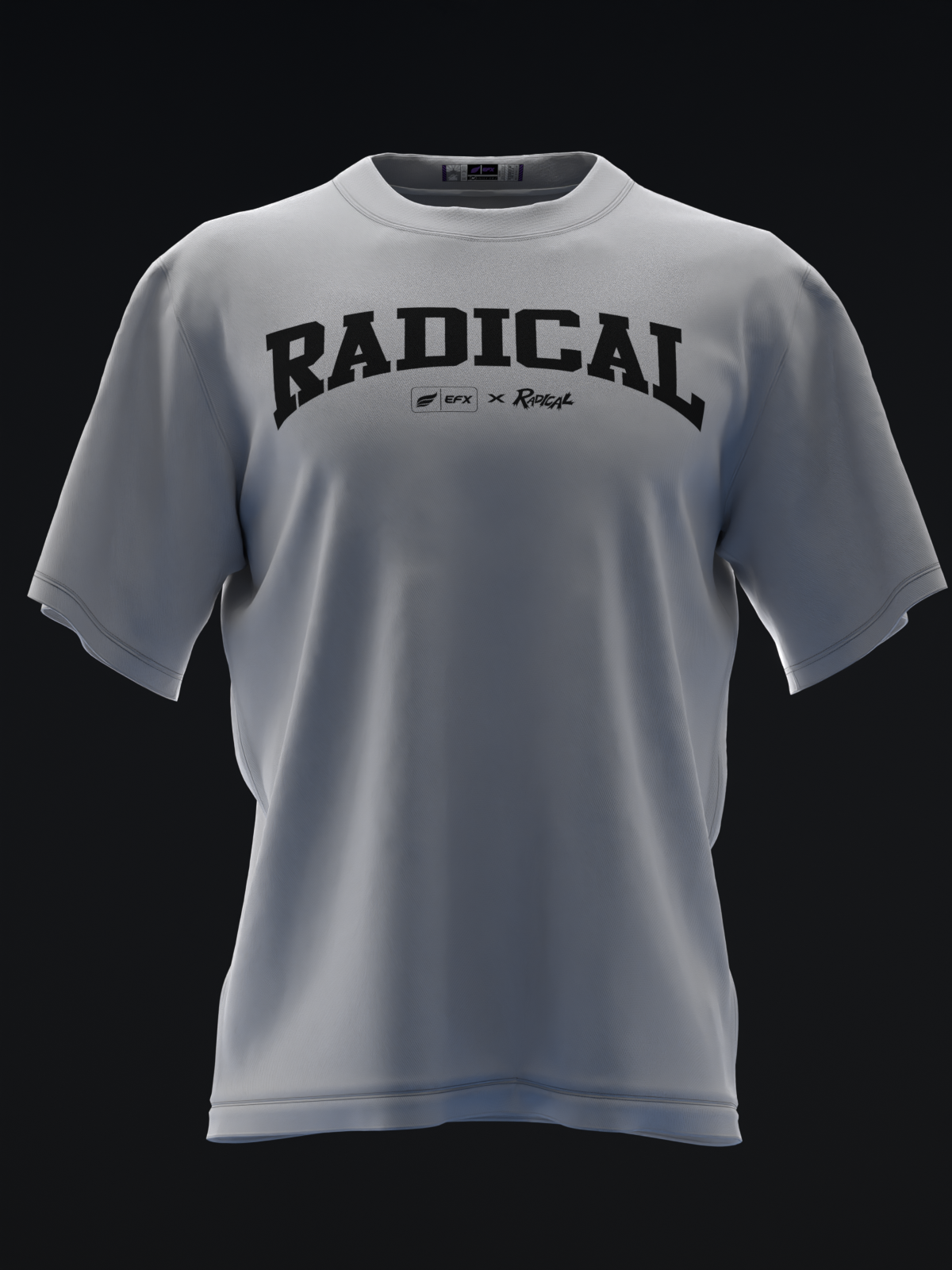 ATHLETIC - GRAY - BOWLING T-SHIRT