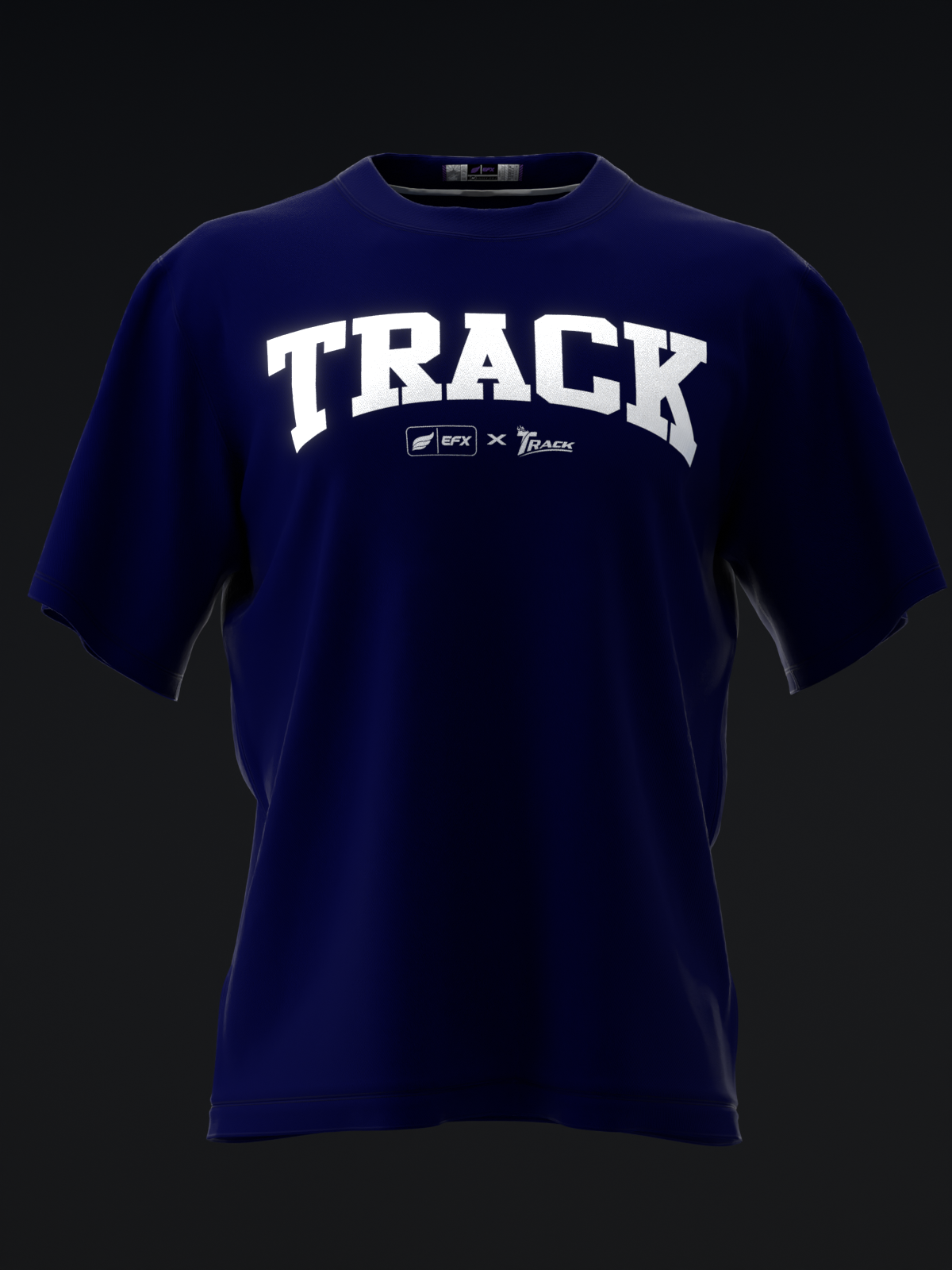 ATHLETIC - NAVY - BOWLING T-SHIRT