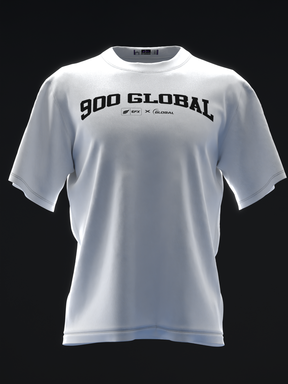 ATHLETIC - WHITE - BOWLING T-SHIRT