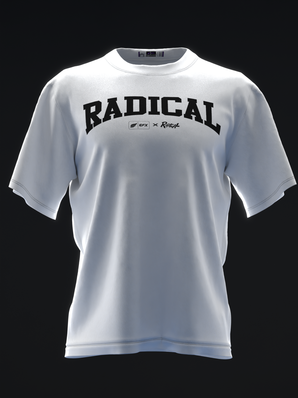 ATHLETIC - WHITE - BOWLING T-SHIRT