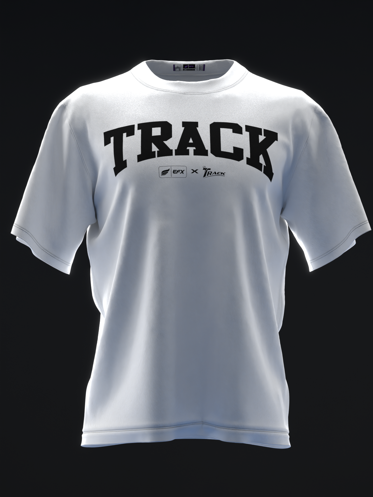 ATHLETIC - WHITE - BOWLING T-SHIRT