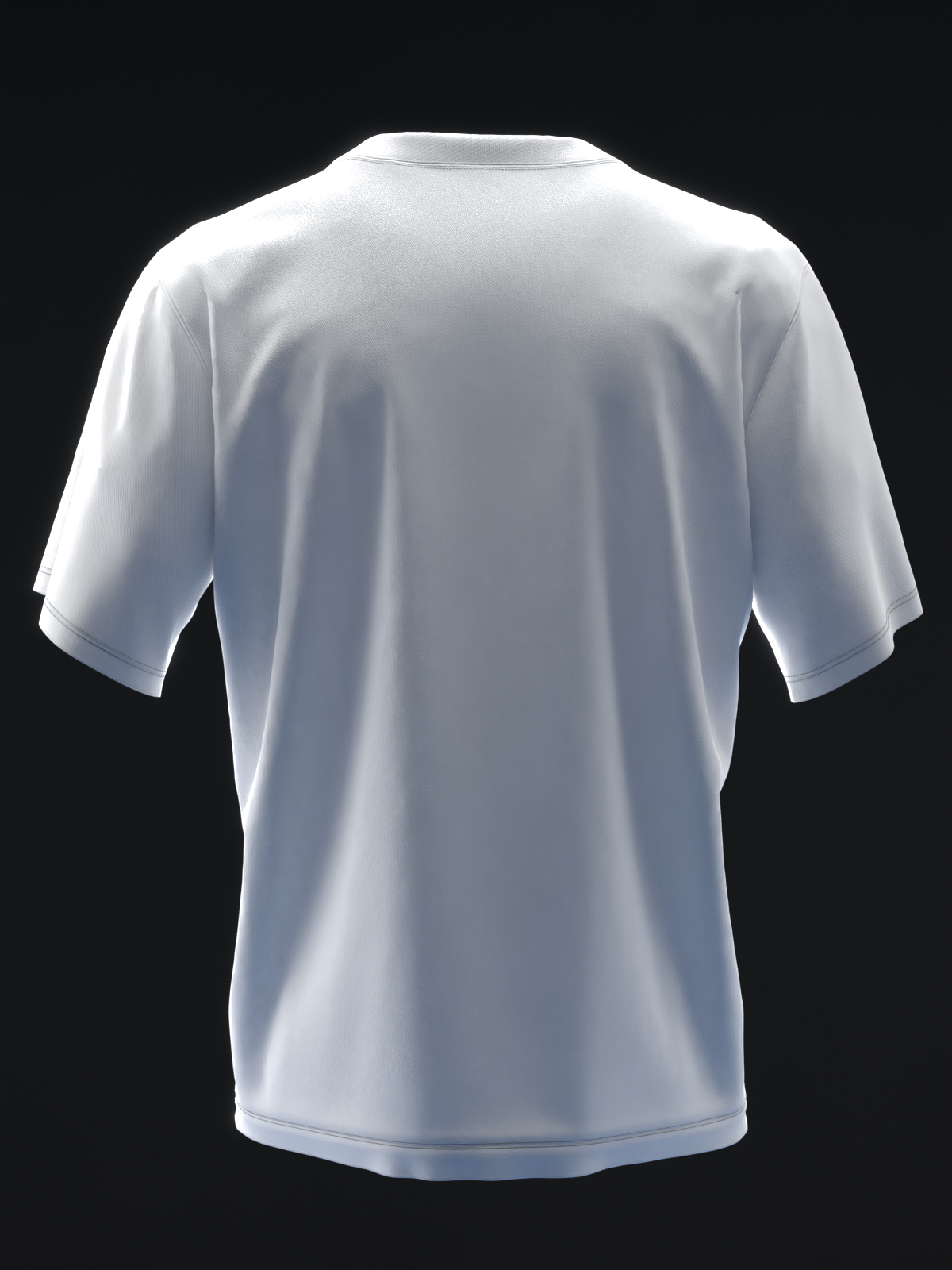 ATHLETIC - WHITE - BOWLING T-SHIRT