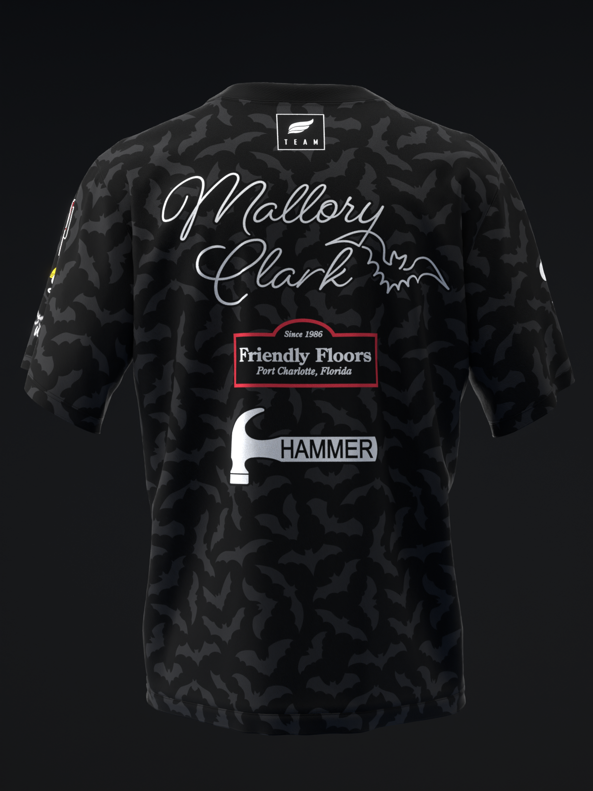 MALLORY CLARK 2025 - BATS ON BATS - BOWLING JERSEY