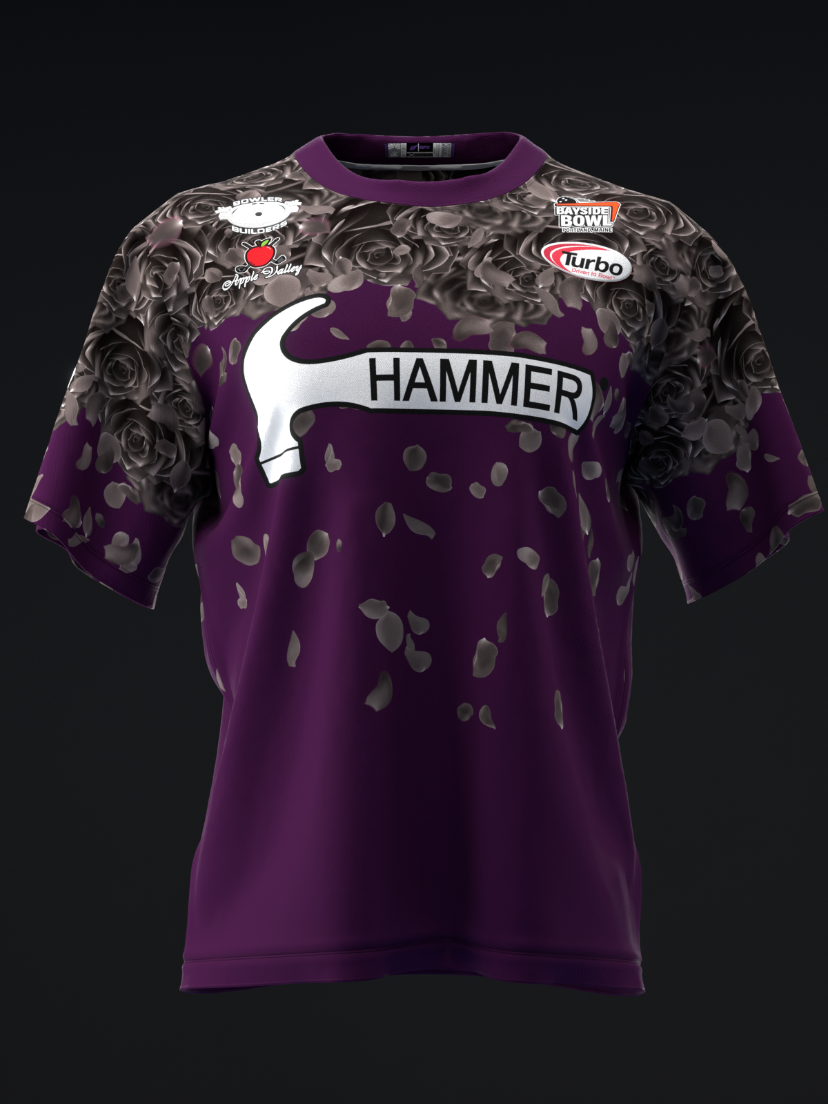 MALLORY CLARK 2025 - FALLING ROSES - BOWLING JERSEY