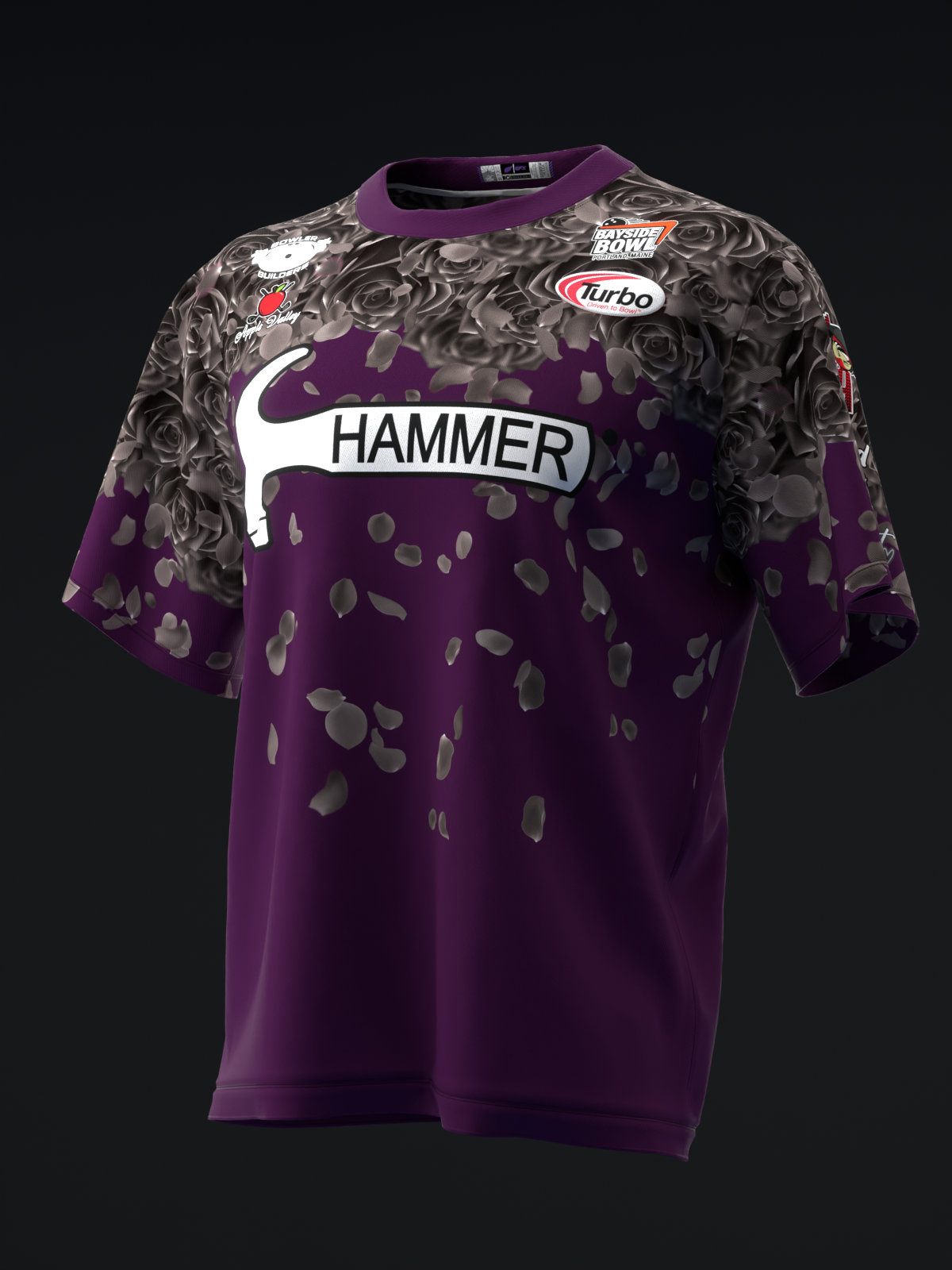 MALLORY CLARK 2025 - FALLING ROSES - BOWLING JERSEY