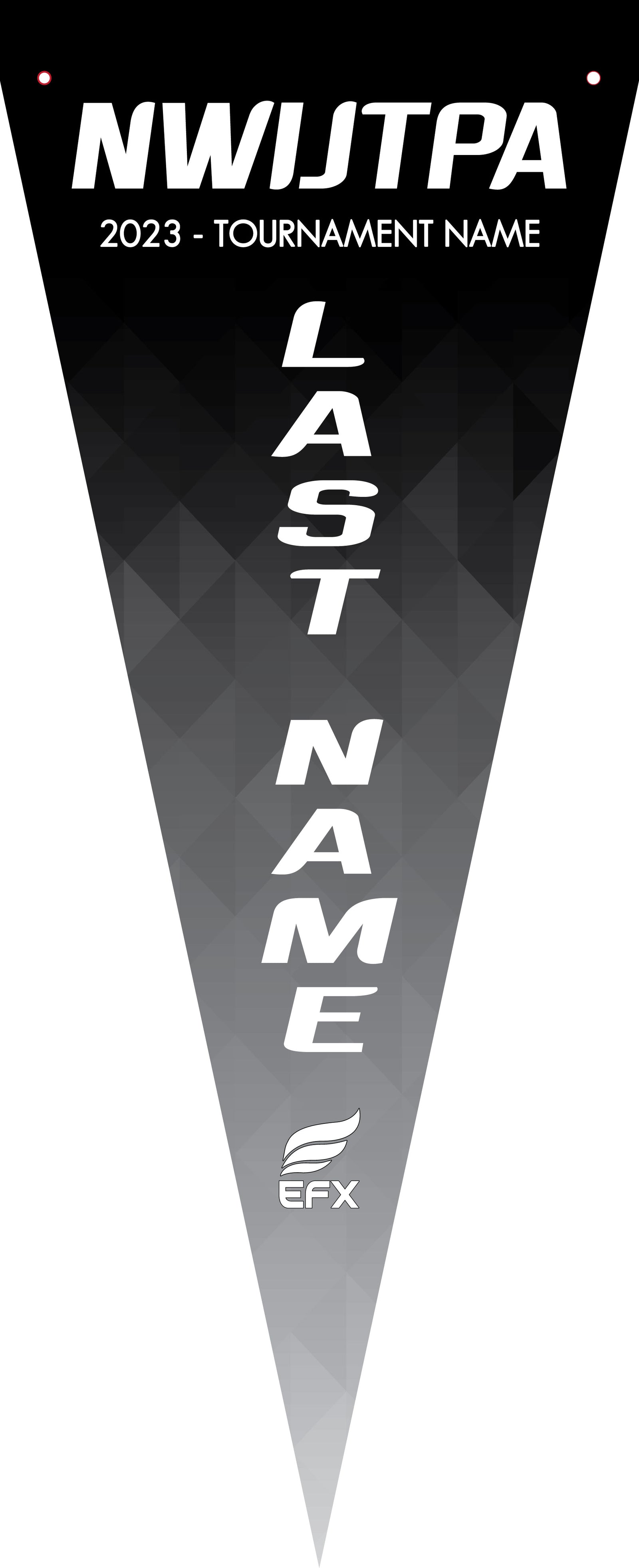 NWIJTPA - GEOMETRIC PENNANT