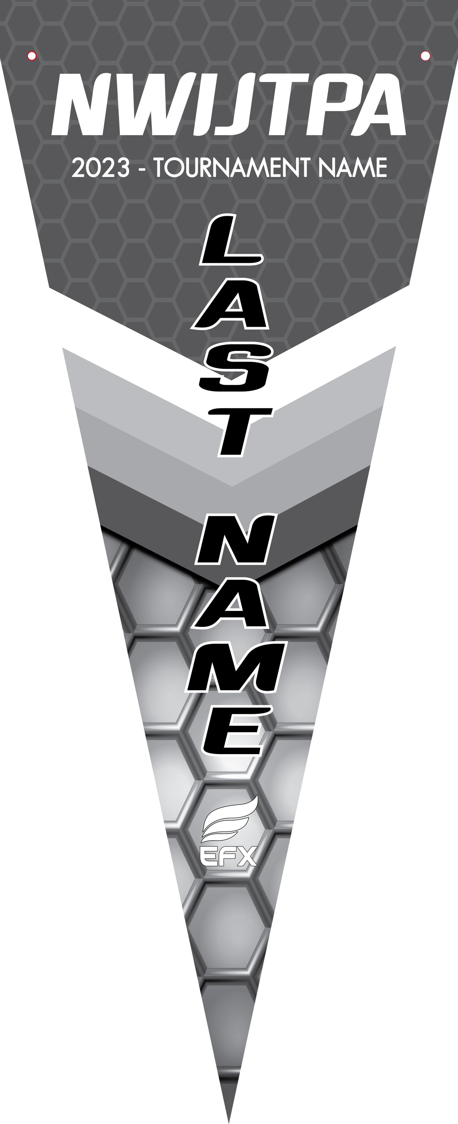 NWIJTPA - HONEYCOMB PENNANT