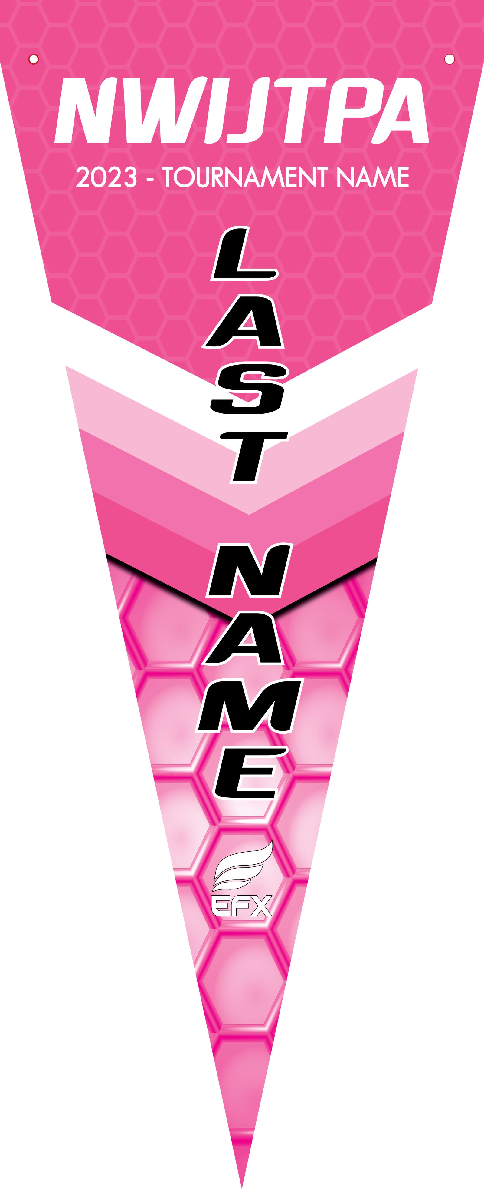 NWIJTPA - HONEYCOMB PENNANT