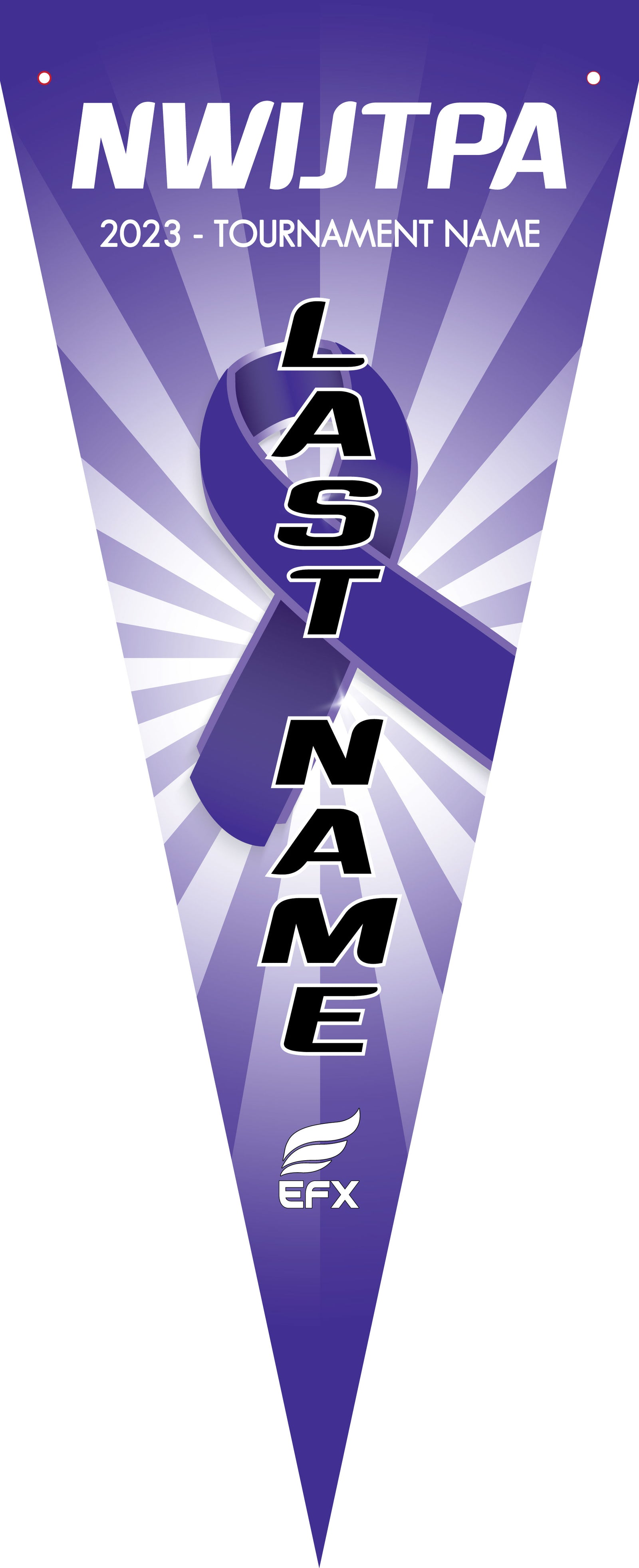 NWIJTPA - RIBBON PENNANT