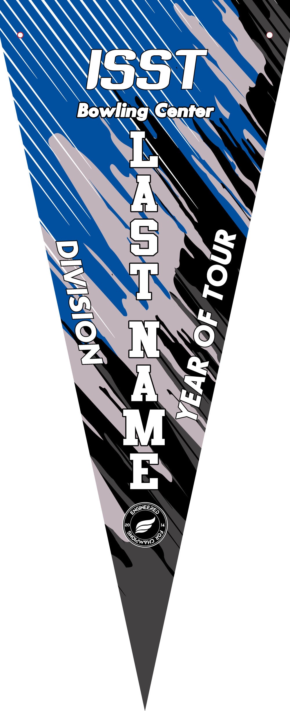 ISST Slime - Blue - Bowling Pennant