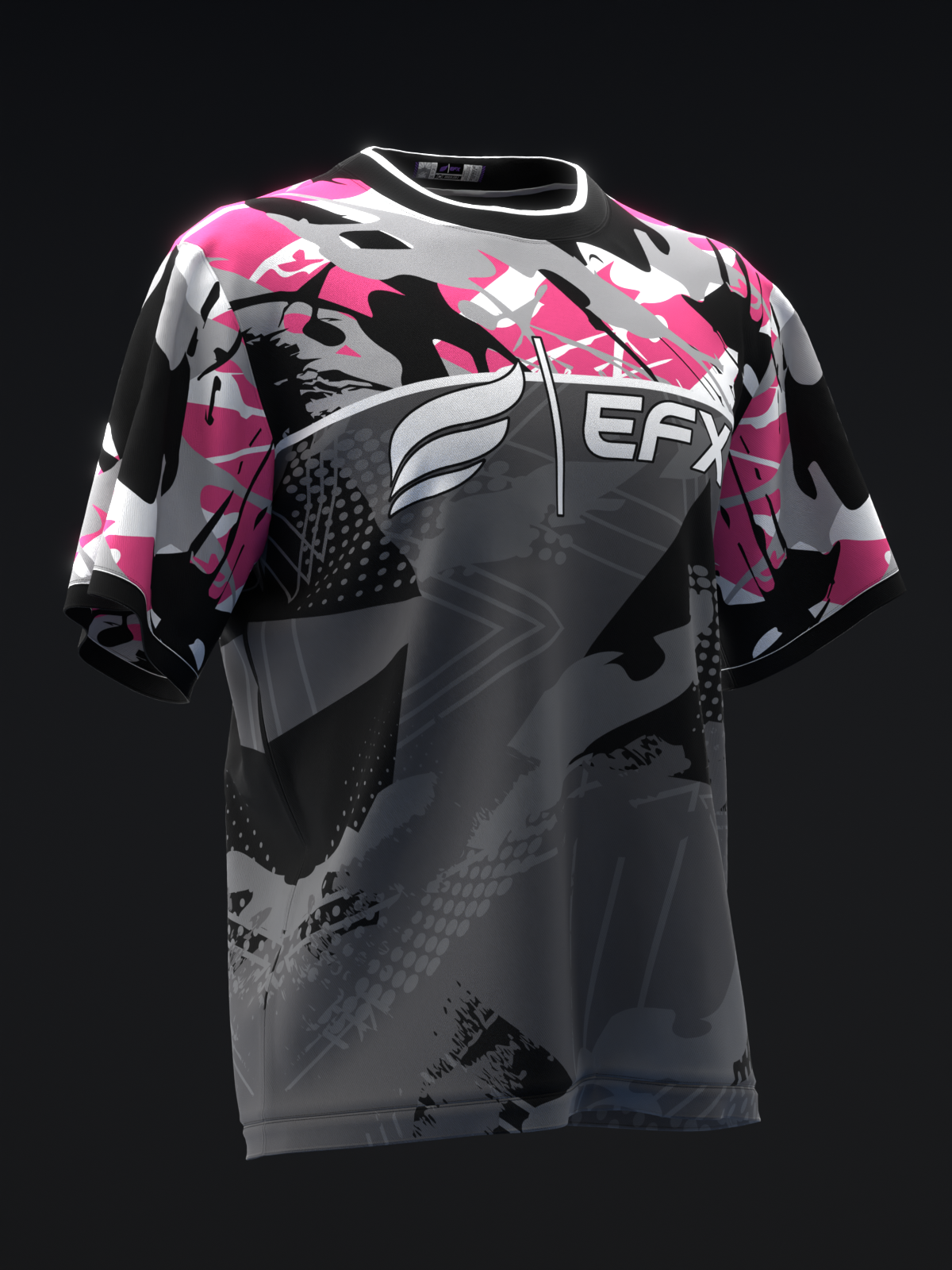 BLANKO - PINK - BOWLING JERSEY