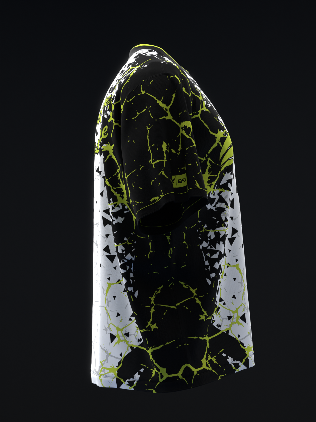 BROX - BLACK LIME - BOWLING JERSEY