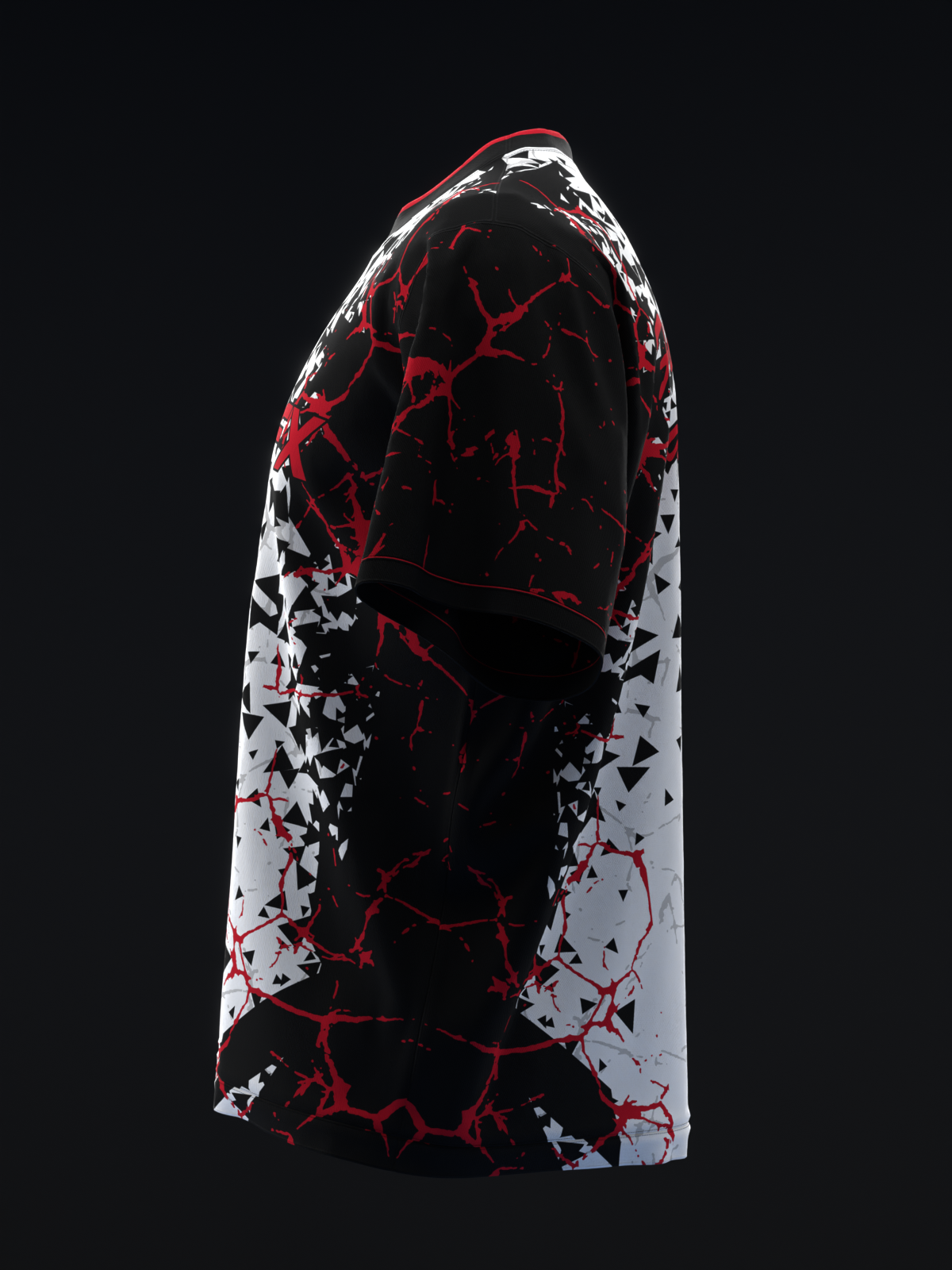 Brox - Black Red - Bowling Jersey