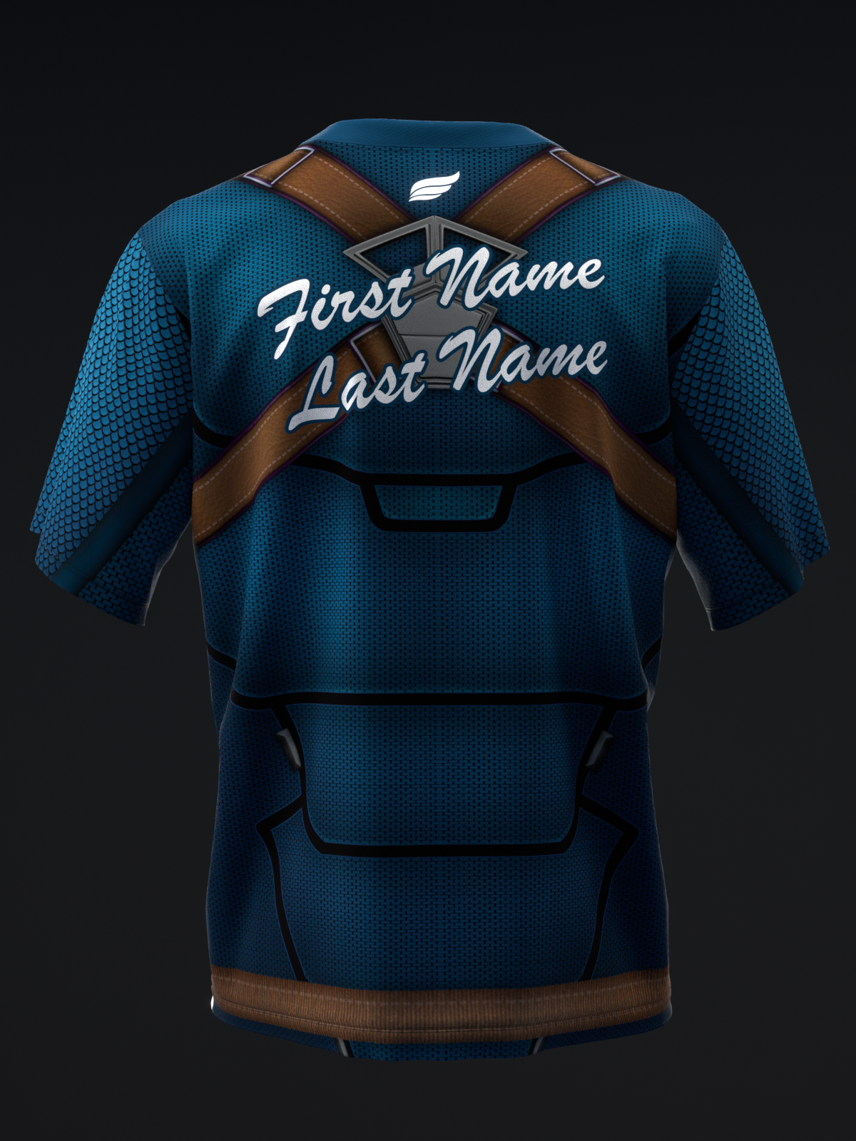 CAPTAIN AMERICA 3D - BOWLING JERSEY