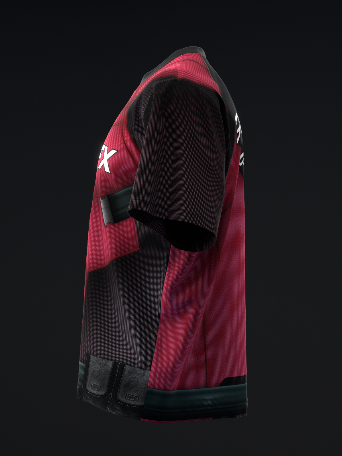 DEADPOOL 3D - BOWLING JERSEY