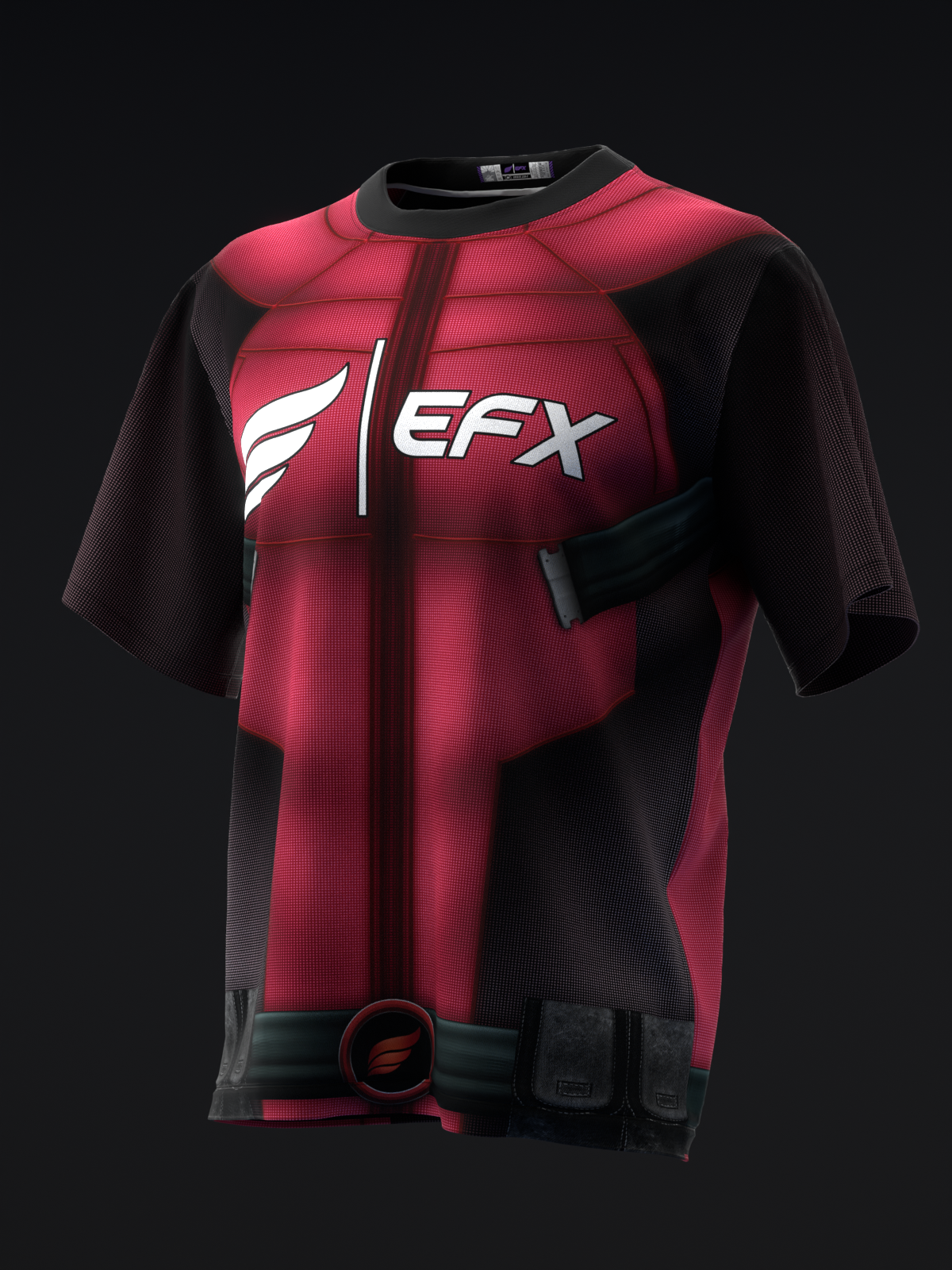 DEADPOOL 3D - BOWLING JERSEY