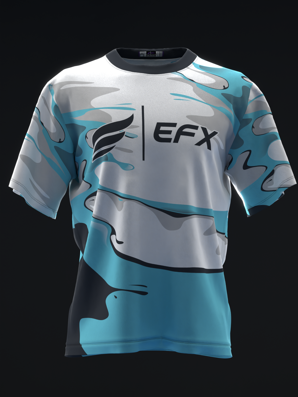 DRIPS - BLUE - BOWLING JERSEY