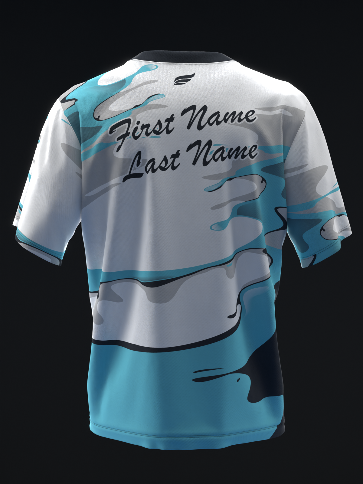 DRIPS - BLUE - BOWLING JERSEY