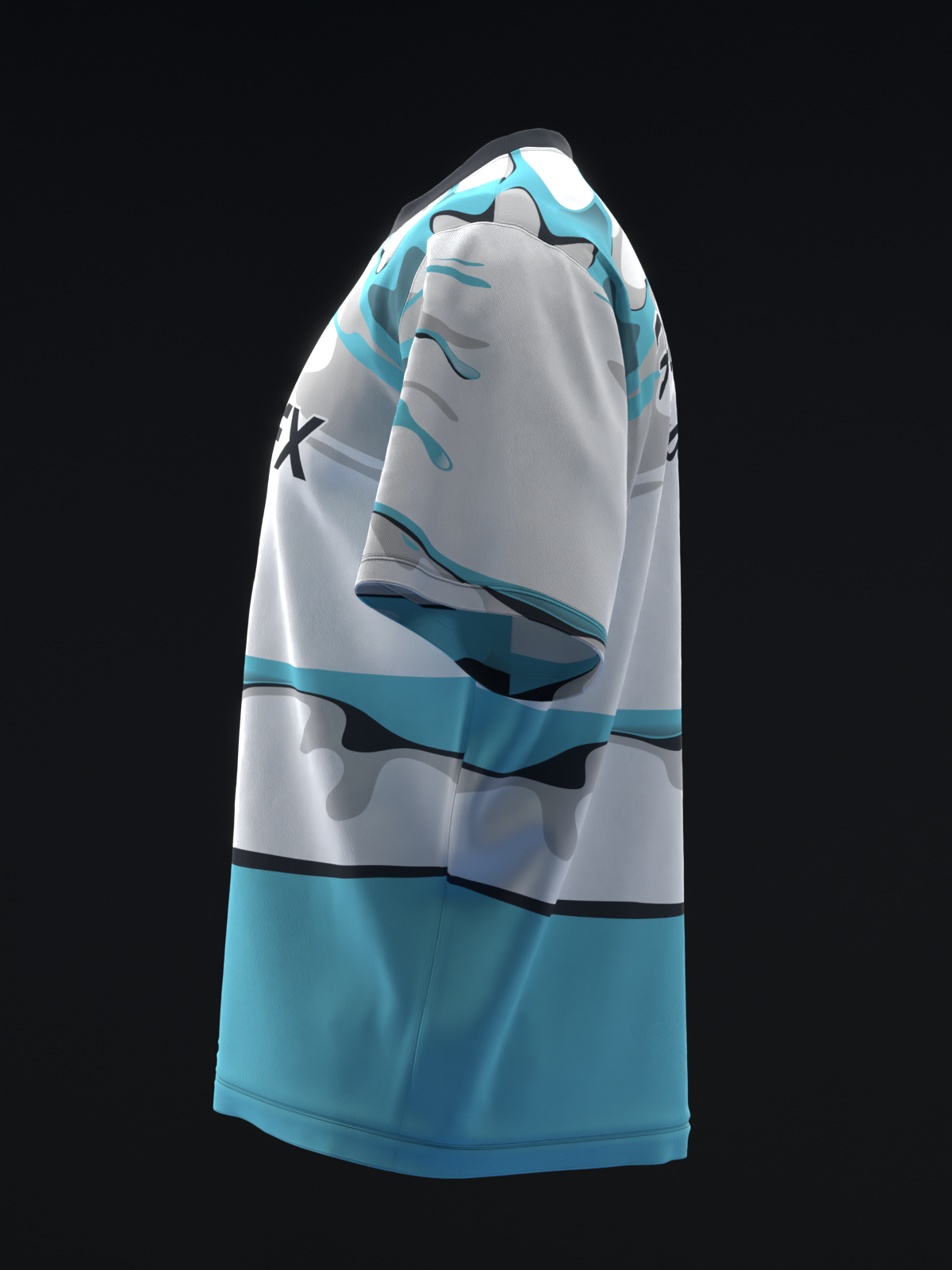 DRIPS - BLUE - BOWLING JERSEY