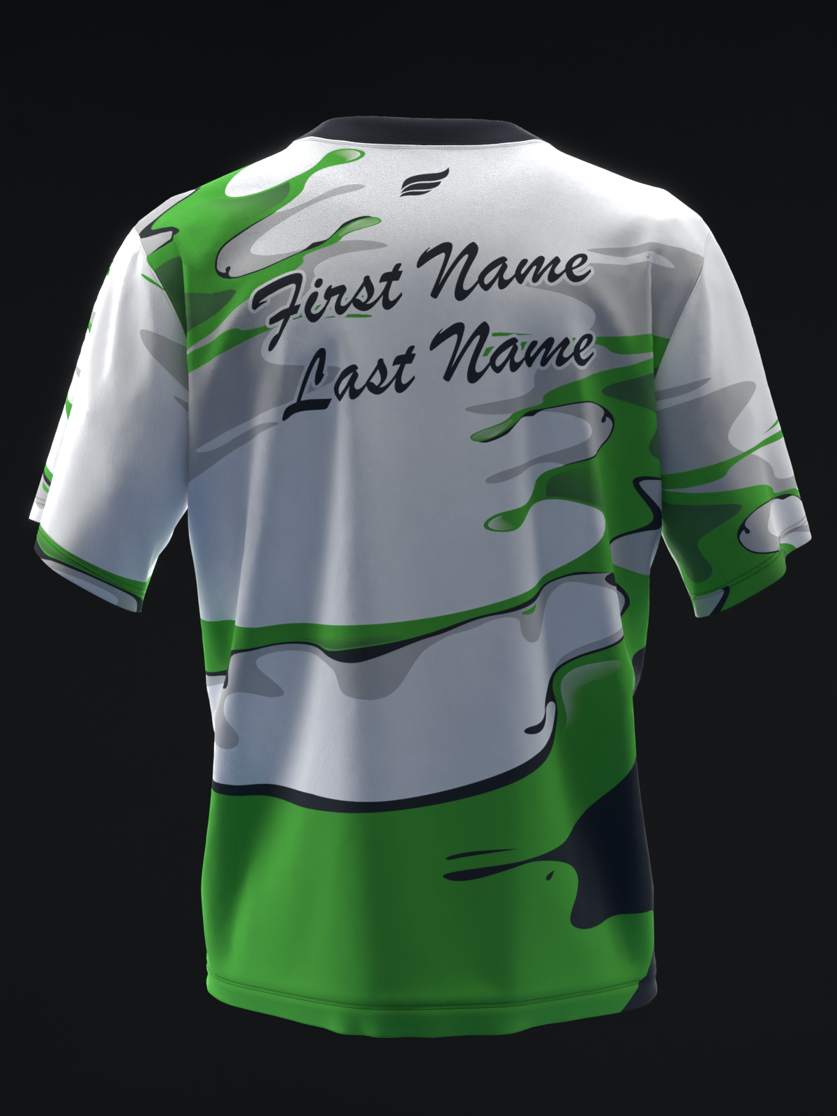 DRIPS - GREEN - BOWLING JERSEY