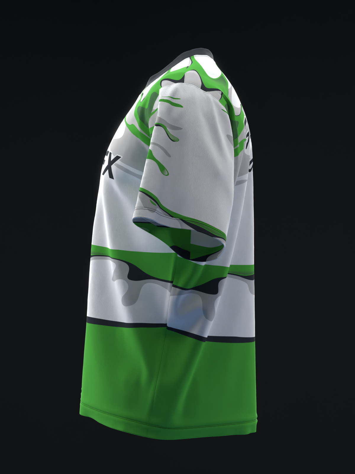 DRIPS - GREEN - BOWLING JERSEY