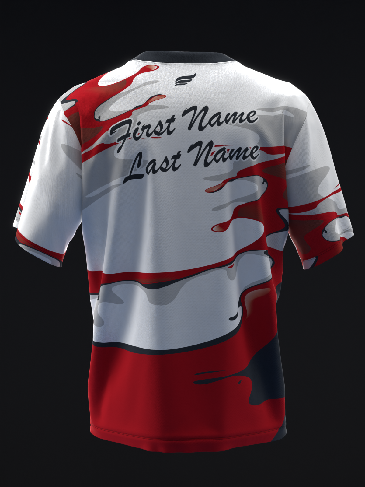 DRIPS - RED - BOWLING JERSEY