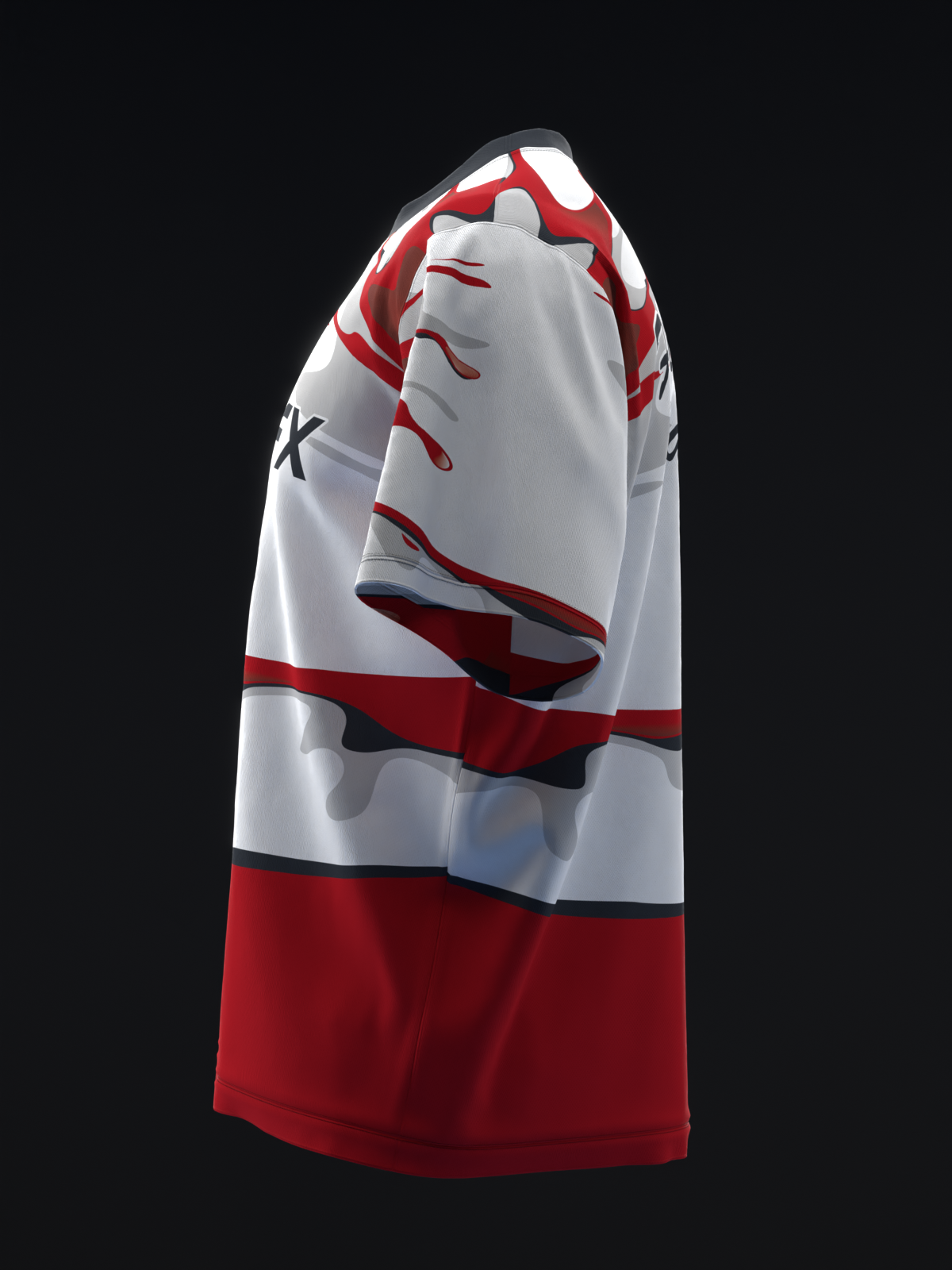 DRIPS - RED - BOWLING JERSEY