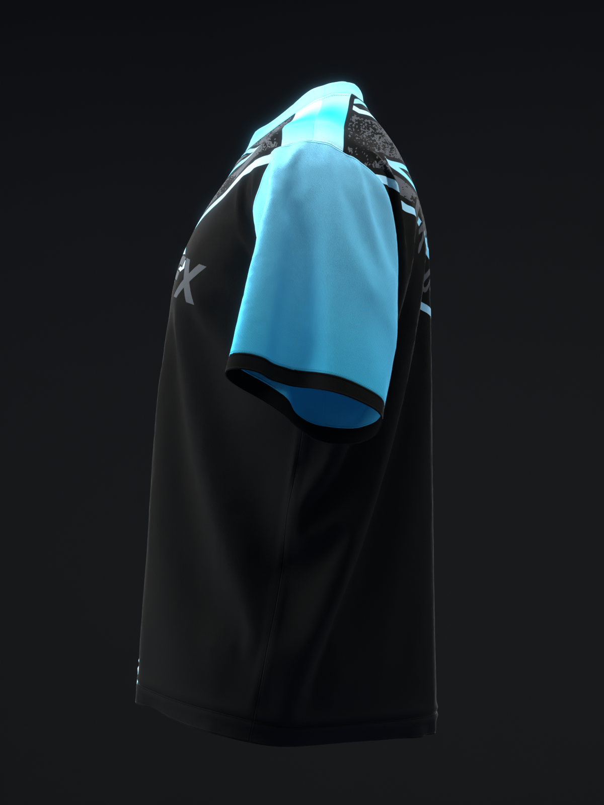 GRANGE - CHARCOAL BLUE - BOWLING JERSEY