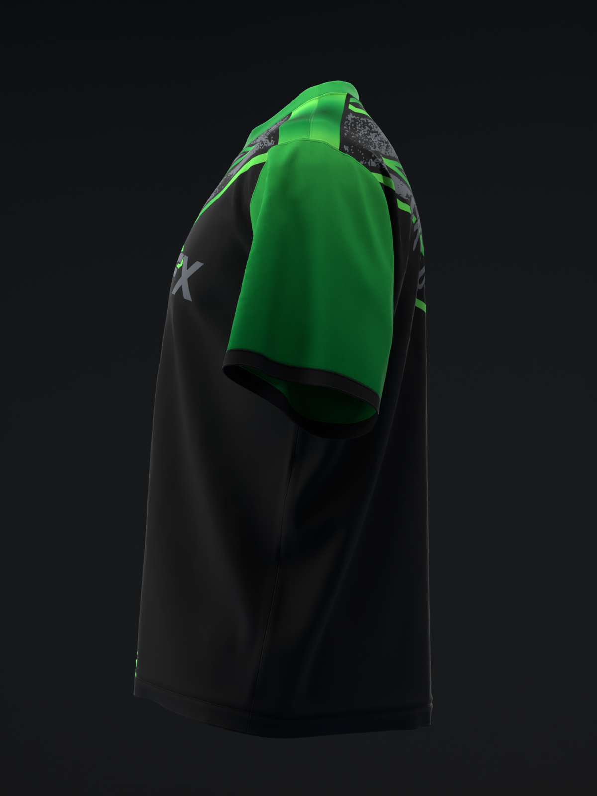 Grange - Charcoal Green - Bowling Jersey