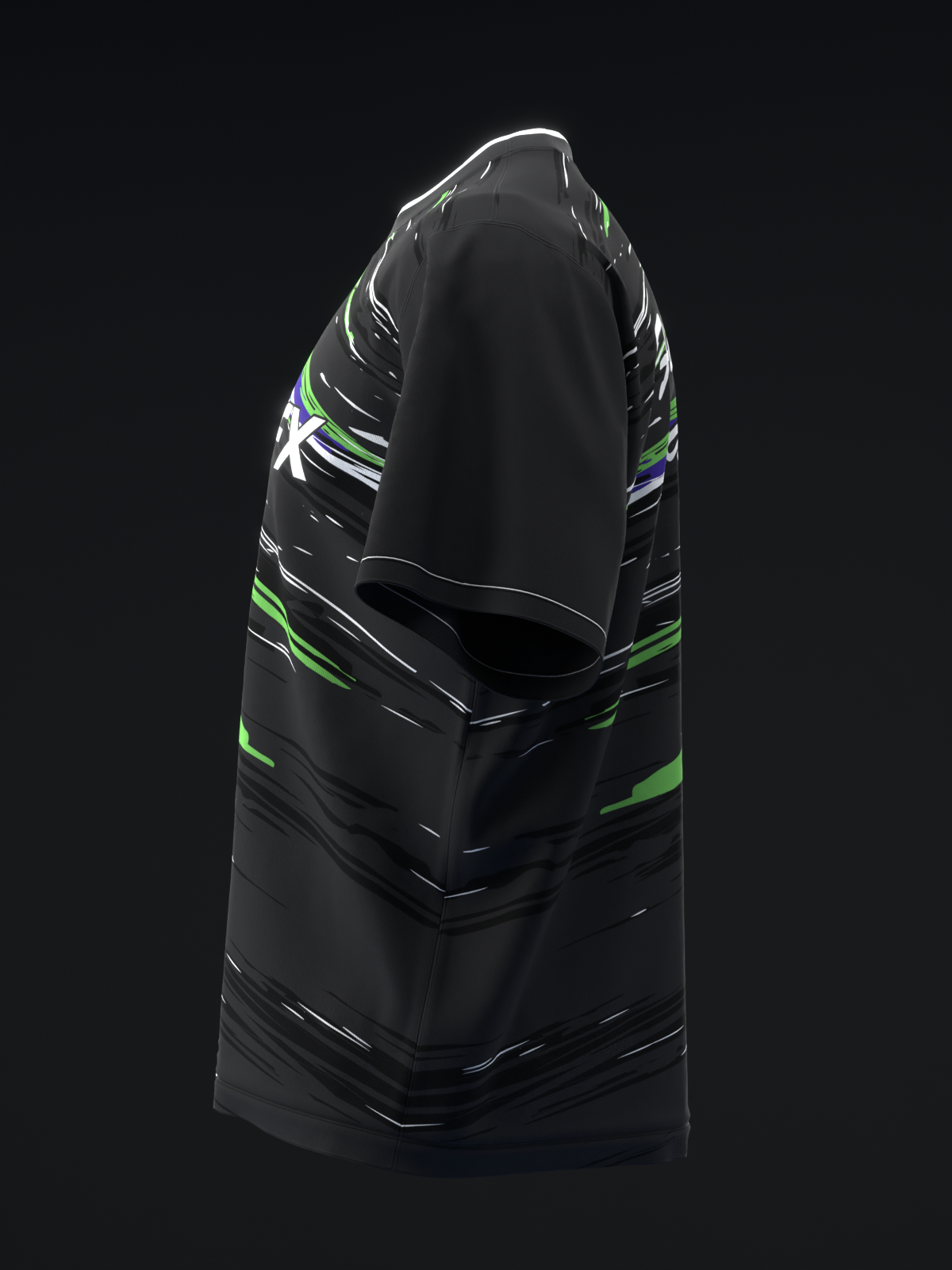 HIKARI - LIME PURPLE - BOWLING JERSEY