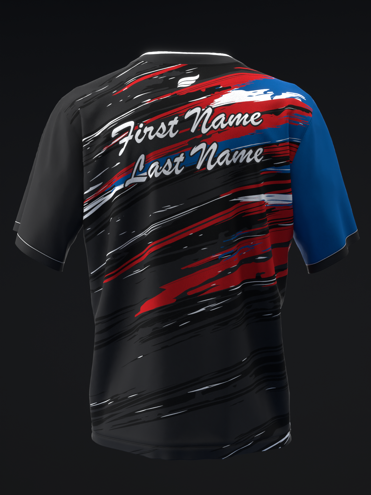 HIKARI - RED BLUE - BOWLING JERSEY