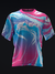 HYDRO - NEON PINK BLUE - BOWLING JERSEY