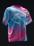 HYDRO - NEON PINK BLUE - BOWLING JERSEY