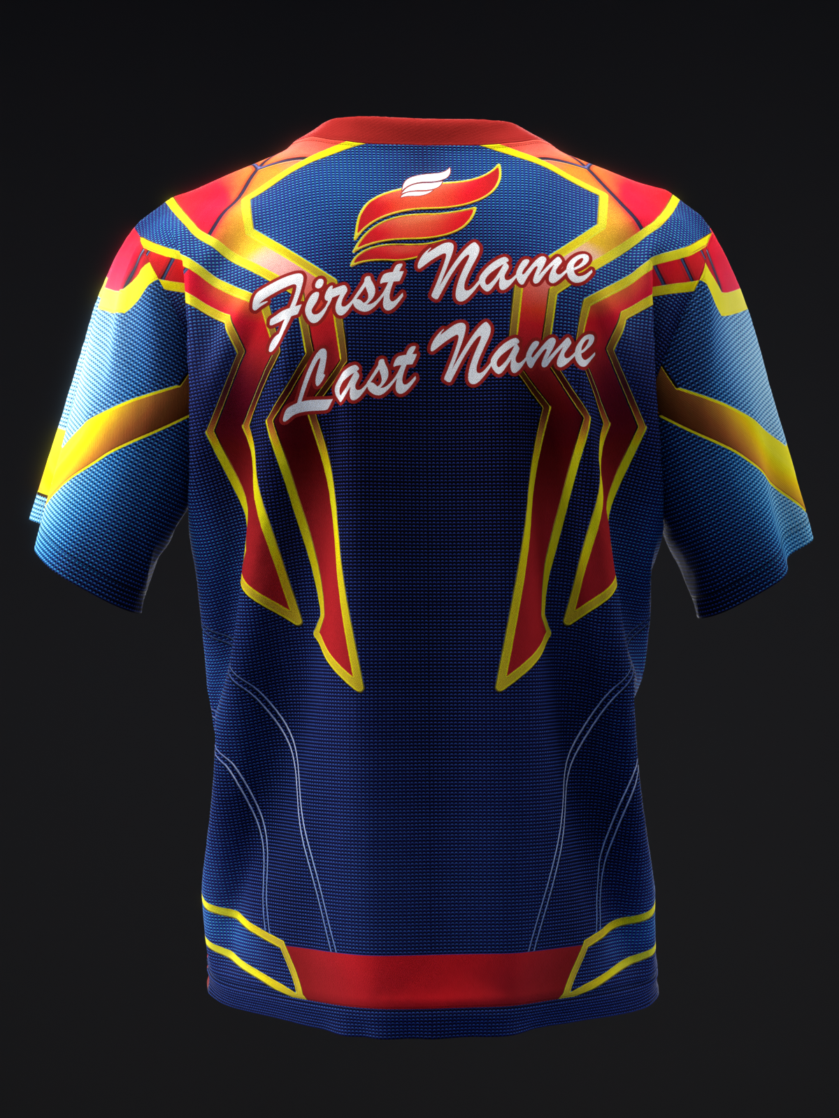 IRON SPIDER 3D - BOWLING JERSEY