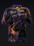 KARMA - NEON PURPLE ORANGE - BOWLING JERSEY